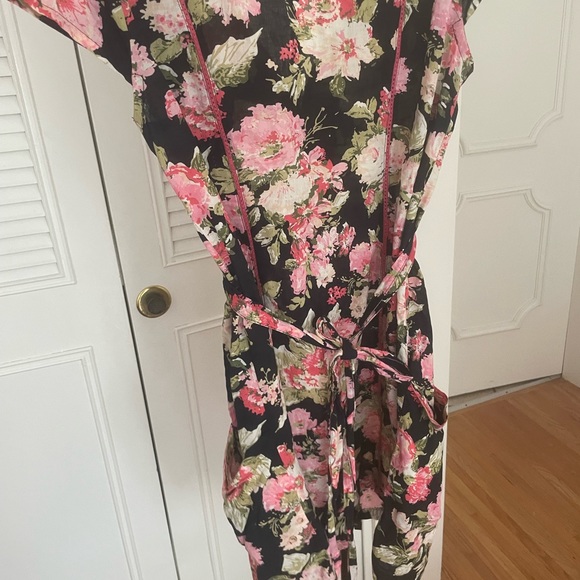 April Cornell, 100 % cotton dress with embroidery and mother for all buttons - Picture 4 of 13